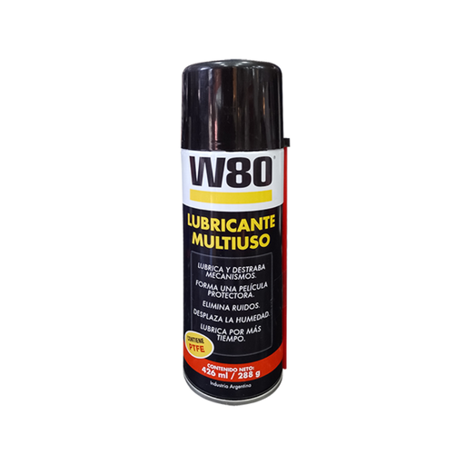 [500050] W80 MULTIUSO PTFE AER. C12 - 426ML / 288GR 