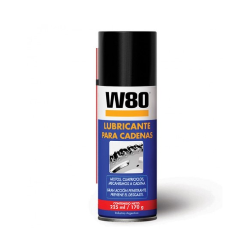 [500020] W80 LUB PARA CADENAS AER.C12 - 225ML