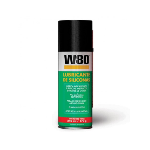 [500021] W80 LUB DE SILICONA AER.C12 - 240ML 