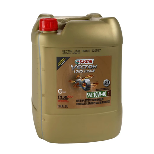 [810300000595] VECTON LONG DRAIN 10W40 E7 X20L (L61607)