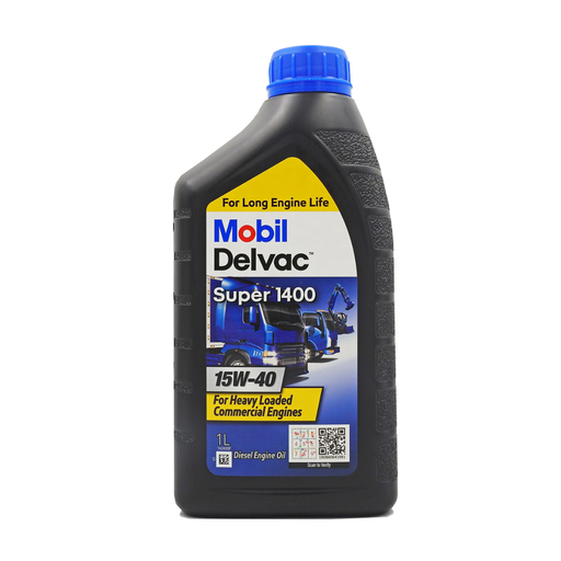 [3/1272] MOBIL DELVAC SUPER 1400 API CH-4 15W-40 - 1L