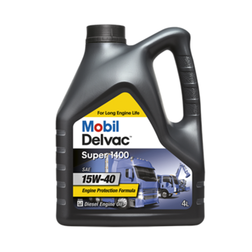 [3/1117] MOBIL DELVAC SUPER 1400 CH-4 15W-40 - 4L