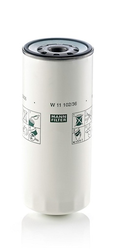 [W 11 102/36] FILTRO ACEITE MANN (P554004)(1R0739)