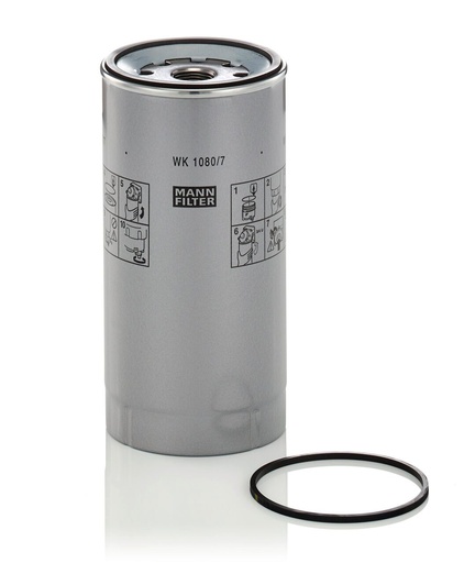 [WK 1080/7 x] FILTRO DE COMBUSTIBLE MANN (WK1080/7x)(P955606)(11110683)(4395037)