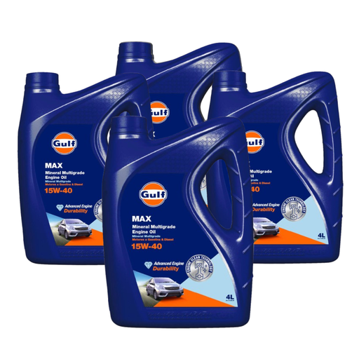 [01.1.13.42C] GULF MAX 15W40 - 4L (CAJA 4U)