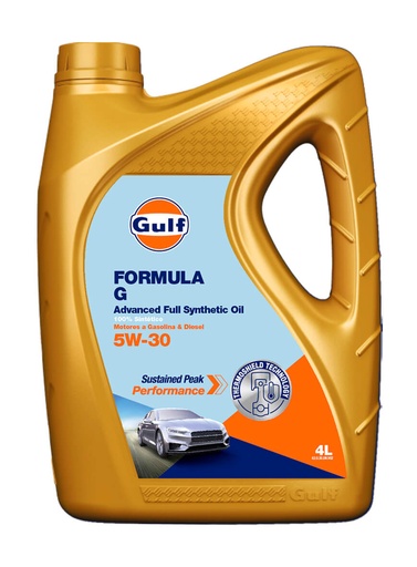 [01.0.45.42C] GULF FORMULA GVX 5W30 - 4L (CAJA 4U)