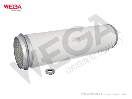 [WAP106S] WAP-106/S – Filtro de aire Wega secundario para MB 1633 / Scania F113 / Volvo A25 / New Holland TX / Zanello / Randon  (CF1300)(AS840)(P776697)