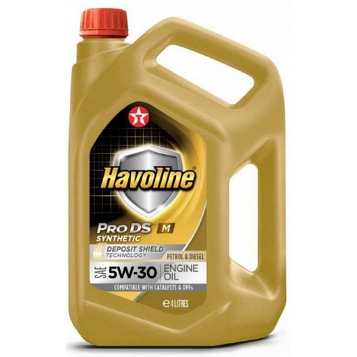 [31081365] ACEITE TEXACO HAVOLINE PRO DS M 5W30 DEXOS 2 - 4L
