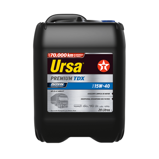 [31401222] TEXACO URSA PREMIUM TDX 15W40 - 20L