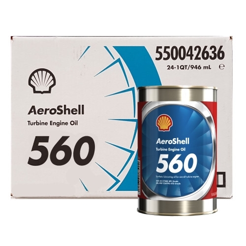 [OIL560] Aeroshell Turbine Oil 560 24 X 1/4 gallon