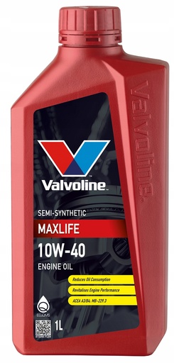 [17017] VALVOLINE  MAX LIFE 10W-40 X1L
