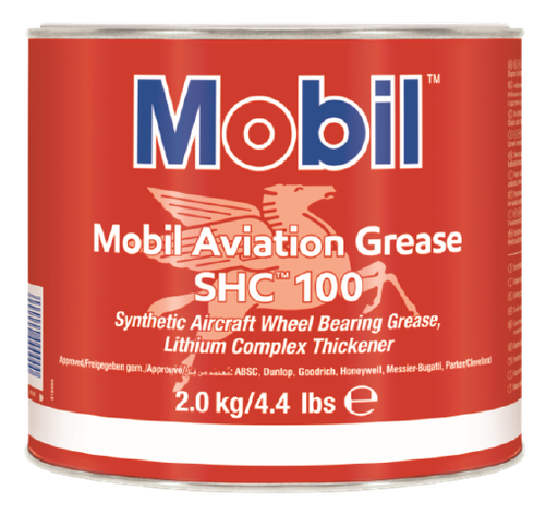 MOBIL AVIATION GREASE SHC 100 - 4.4LB/2KG