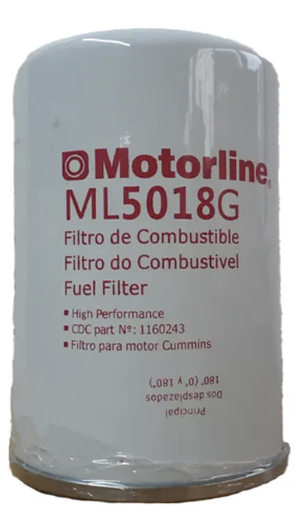 [ML5018G] FILTRO COMBUSTIBLE MOTORLINE (P553004)(FF5018)(WK731)