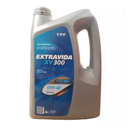 [189295] YPF EXTRAVIDA XV300 15W40 - 4L (L60623)