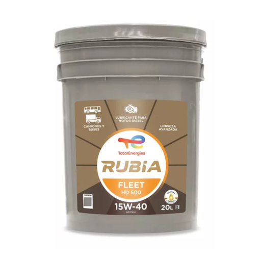[226353] TOTAL RUBIA FLEET HD 500 15W40 X20L (L61027)