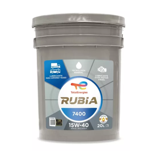[193913] TOTAL RUBIA 7400 15W40 - 20L (L60877)