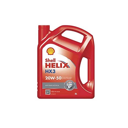 [L62143] SHELL HELIX HX3 20W50 - 4L (L62143)