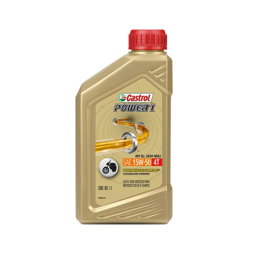 [810300001181] CASTROL POWER 1 4T 15W50 - 1L
