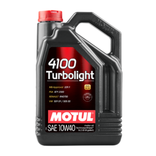 [4100/5] MOTUL 4100 TURBOLIGHT 10W40 - 5L