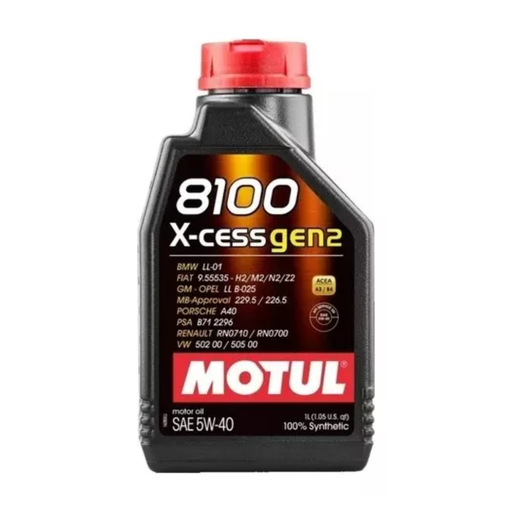 [8100/1] MOTUL 8100 5W40 X-CESS GEN2 - 1L