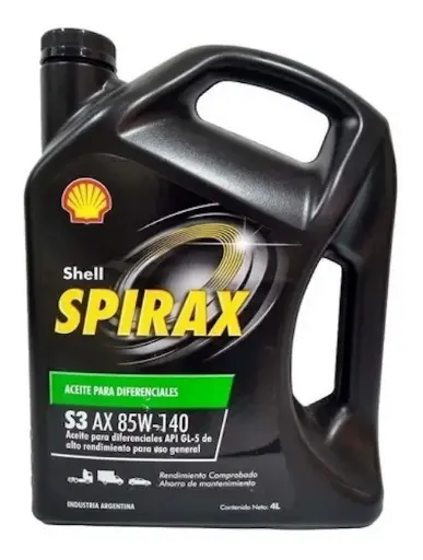 [L60053] SHELL SPIRAX S3 85W140 X 4L (L60053)