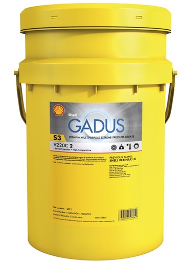[L71521] SHELL GADUS S3 V220C 2 - 180KG