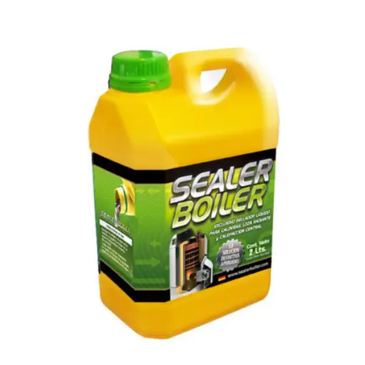 [SB/TV] SEALER BOILER SELLADOR DE CALDERAS, LOZA RADIANTE Y CALEFACCIÓN CENTRAL X2L (TAPA VERDE, CONCENTRADO)
