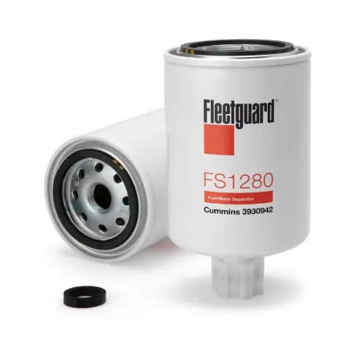 [FS1280] FILTRO DE COMBUSTIBLE FLEETGUARD FS1280 (FCD2041)(PSC410)(P551329)(WK 940/7)(BF1280)(0986450713) Cummins 3930942
