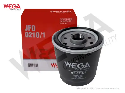 [JFO02101] JFO-0210/1 – Filtro de aceite Wega blindado para Toyota Corolla / Prius / Lifan X60 / Geely GX7 (P502015)