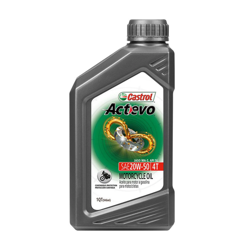 [810300000687] CASTROL ACTEVO 4T 20W50 ACTIBOND - 1L (MINERAL)