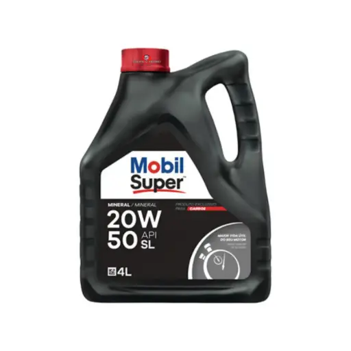 [3/0202] MOBIL SUPER 1000 20W50 API SL - 4L (L62143) MINERAL