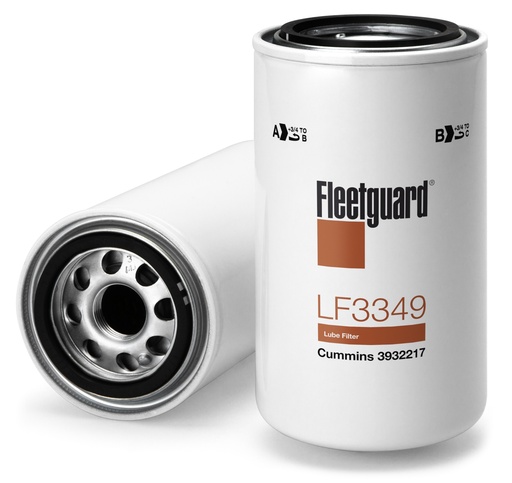 [LF3349] FILTRO DE ACEITE FLEETGUARD (243145)(57150864)(P558615)(W950/18)