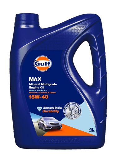 [01.1.13.42] GULF MAX 15W40 - 4L