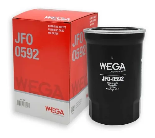 [JFO0592] JFO-0592 – Filtro de aceite Wega blindado para Hyundai Santa Fe / Kia Rondo 2.0 / 2.2 CRDI