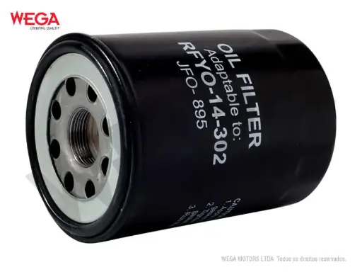 [JFO0895] JFO-0895 – Filtro de aceite blindado Wega para camión Chevrolet NKR e Isuzu 4JG2 (TB504551F42)(P502043)(WP920/80)