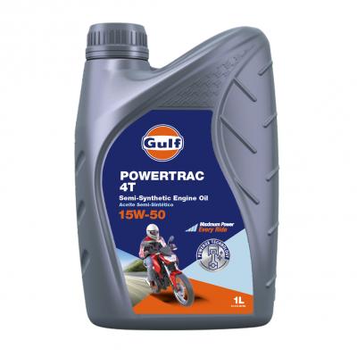 [01.0.31.41] GULF POWER TRAC 4T 15W50 - 1L